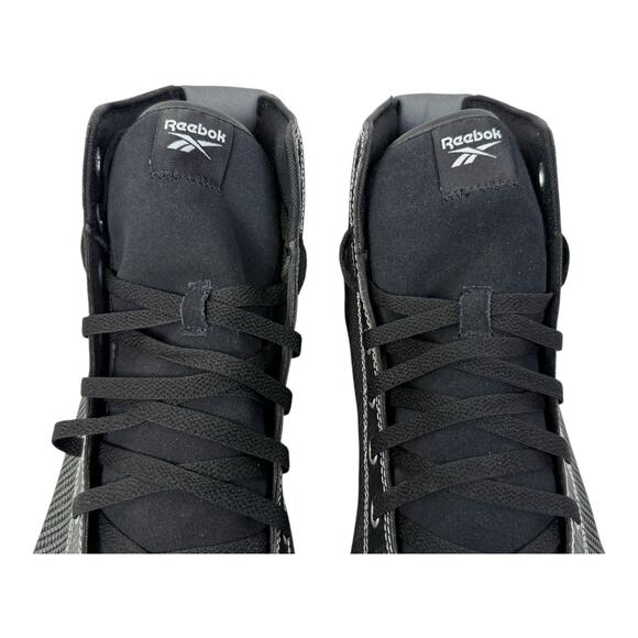 Reebok Power Lite Mid Size 12.5 Black & Silver - Never Worn, New - Picture 6 of 11